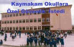 Kaymakam Okullara Özel Güvenlik İstedi